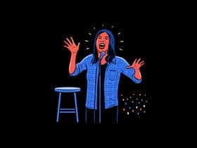 Vicki Barbolak with TBA at Jimmy Kimmel's Comedy Club